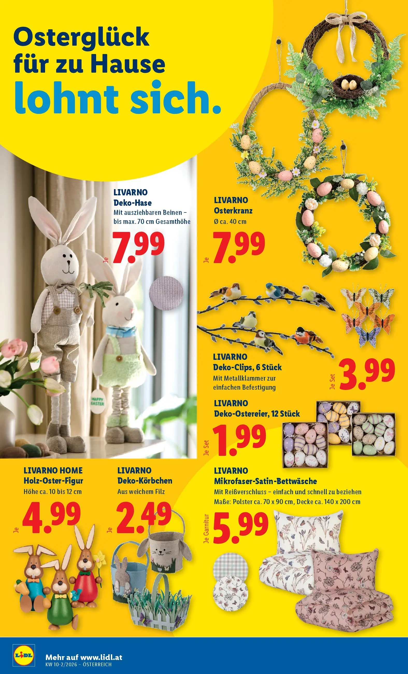 Lidl Flugblatt - Jenbach, Eferding, Dornbirn ab 05.03.2026 - Angebote ab donnerstag | Seite: 22 | Produkte: Decke