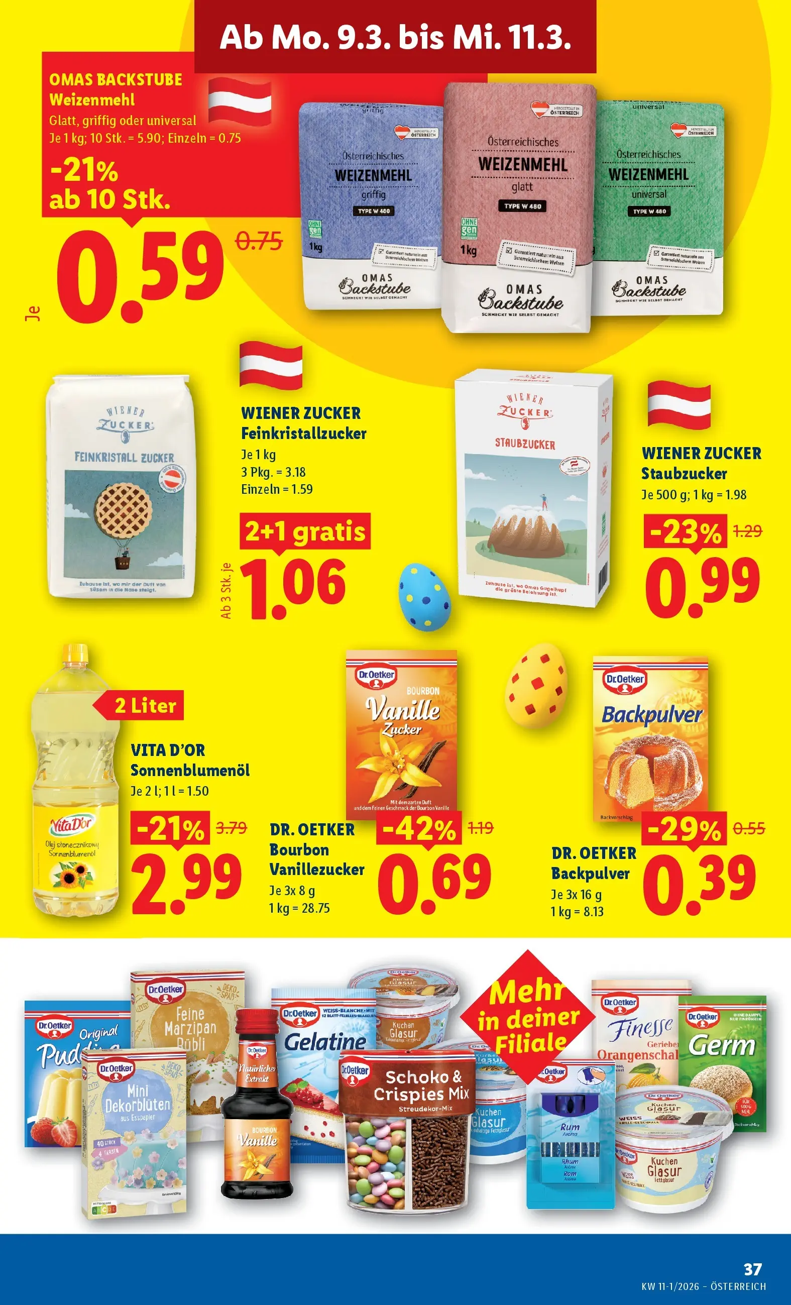 Lidl Flugblatt - Jenbach, Eferding, Dornbirn ab 05.03.2026 - Angebote ab donnerstag | Seite: 44 | Produkte: Zucker, Duft, Bourbon