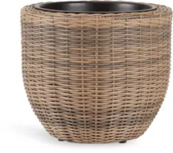 JYSK Плетена кашпа SVARTBAK &Oslash;42xВ35 натурал