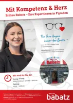 Brillen Babatz Brillen Babatz - Mit Kompetenz & Herz - bis 13.03.2026