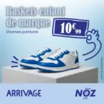 Noz Baskets de marque - au 15.03.2026