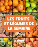 Nous anti gaspi Comme chaque semaine chez NOUS, notre offre fruits et l&eacute;gumes de la semaine est disponible ! - au 02.03.2026
