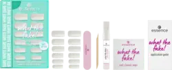 essence K&uuml;nstliche N&auml;gel Set What The Fake! 04 Bare White