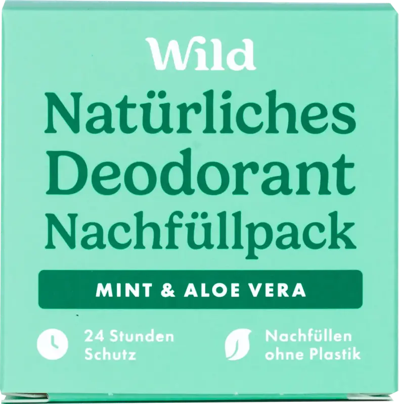 Wild Deostick Mint und Aloe Vera Nachf&uuml;llpack