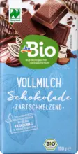 dm drogerie markt dmBio Schokolade Vollmilch zartschmelzend