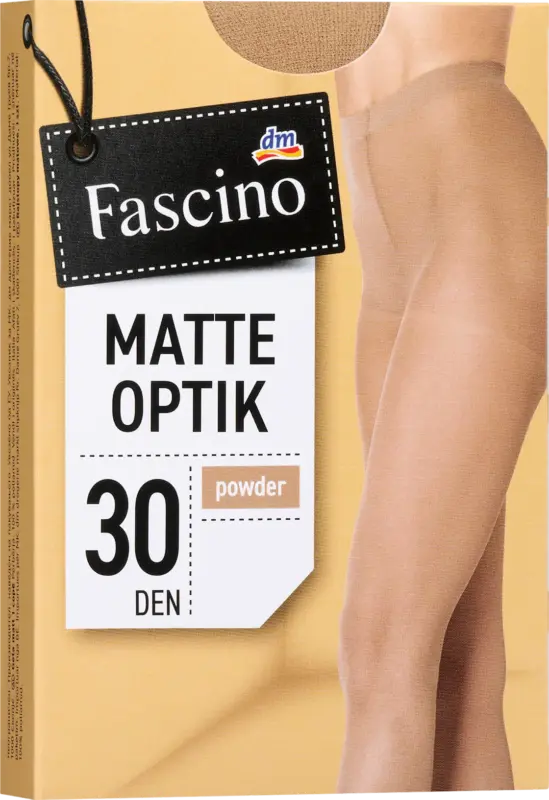 Fascino Strumpfhose Matte Optik powder 30 DEN, Gr. 42/44