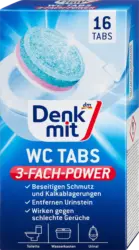 Denkmit WC-Reiniger Tabs mit 3-Fach-Power