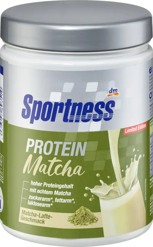 Sportness Proteinpulver Matcha Latte Geschmack
