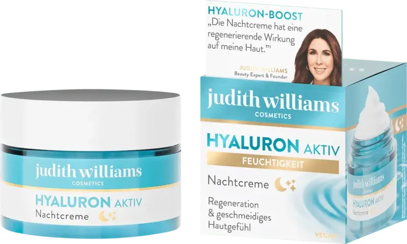 Judith Williams Nachtcreme Hyaluron Aktiv