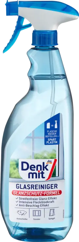Denkmit Glasreiniger mit Glanzschutzformel