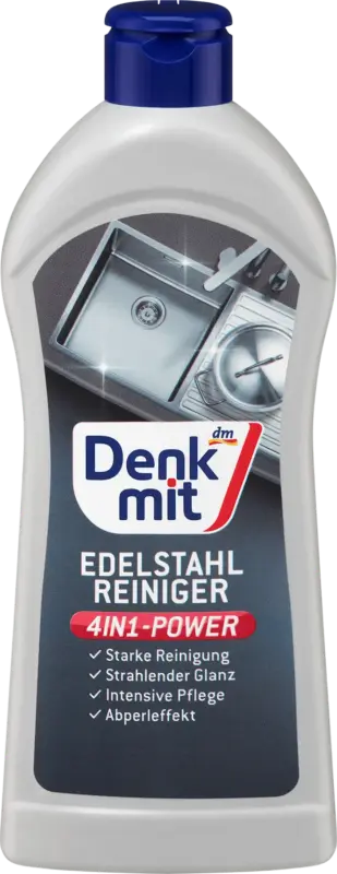 Denkmit Edelstahlreiniger 4in1 Power