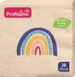 dm drogerie markt Profissimo Servietten Regenbogen (25x25 cm)