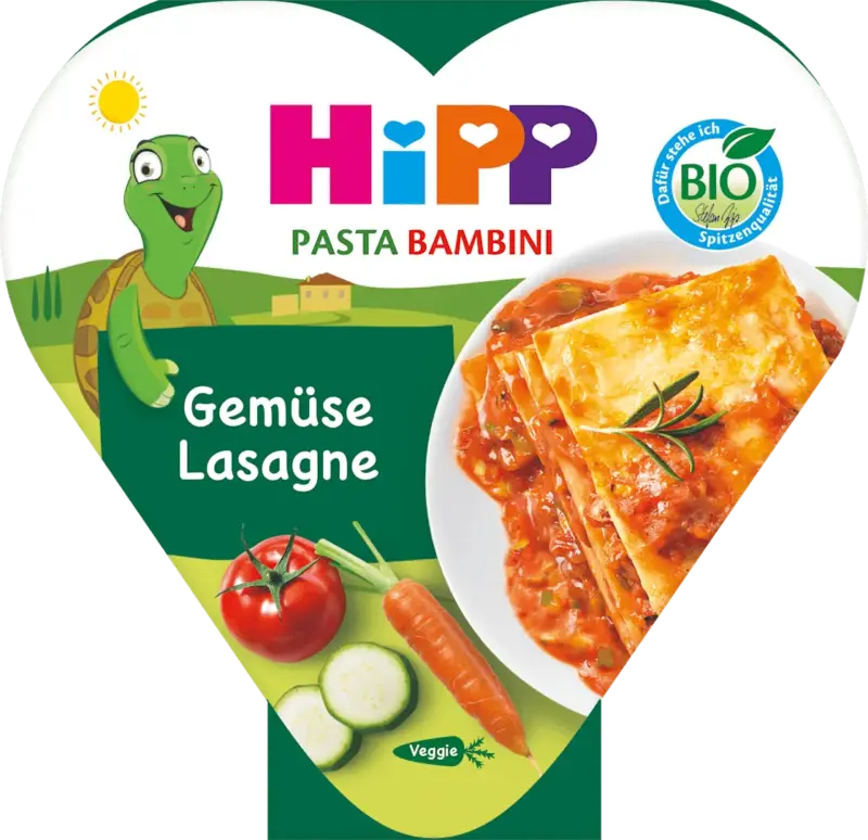 HiPP Kinderteller Gem&uuml;se Lasagne ab 1 Jahr