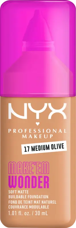 NYX PROFESSIONAL MAKEUP Foundation Make 'EM Wonder 17 Medium Olive
