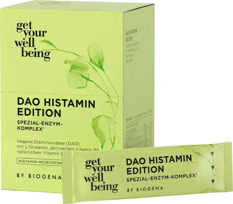 get your well being BY BIOGENA Pulver Dao Histamin Edition