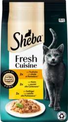 Sheba Nassfutter Katze Fresh Cuisine Truthahn, Gefl&uuml;gel & Huhn