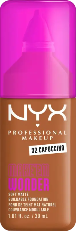 NYX PROFESSIONAL MAKEUP Foundation Make 'EM Wonder 32 Capuccino
