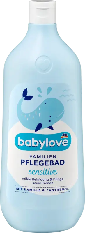 babylove Badezusatz Familien Pflegebad sensitive