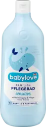 babylove Badezusatz Familien Pflegebad sensitive