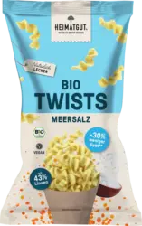 HEIMATGUT Knabbergeb&auml;ck Twists Meersalz