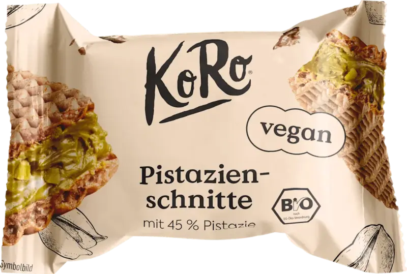 KoRo Waffel Pistazienschnitte