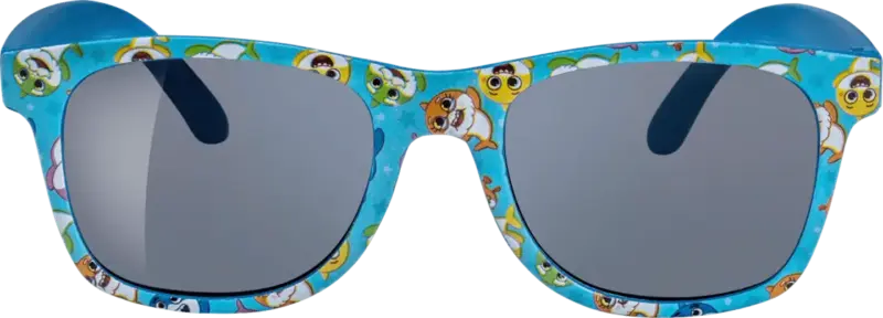 SUNDANCE Sonnenbrille Junior blau mit bunten Fischen