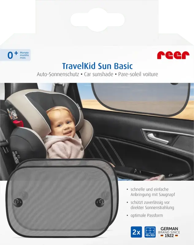 Reer Sonnenschutz Auto TravelKid Sun Basic