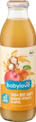 babylove Saft Banane-Pfirsich in Apfel, ab 1 Jahr