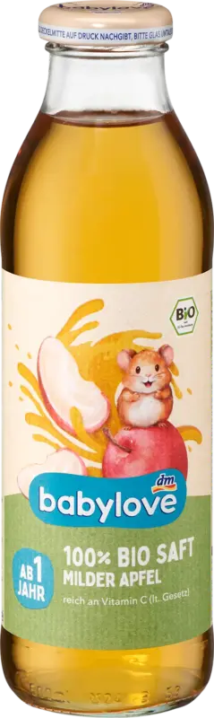 babylove Saft Milder Apfel ab 1 Jahr