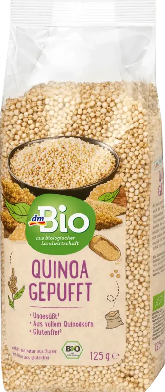 dmBio Quinoa gepufft