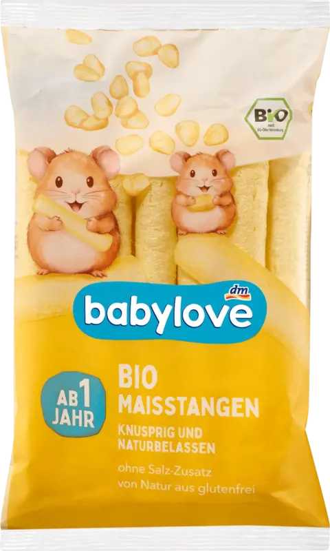 babylove Kindersnack Maisstangen ab 1 Jahr