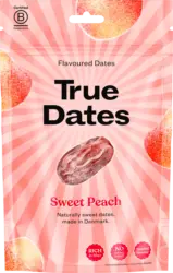 True Dates Trockenfr&uuml;chte Datteln Sweet Peach