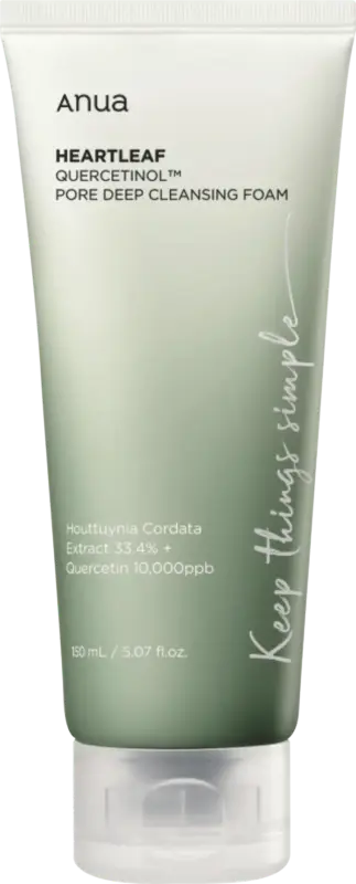Anua Reinigungsschaum Heartleaf Quercetinol Pore Deep