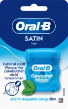 dm drogerie markt Oral-B Zahnseide Satin Tape Gewachst Minze
