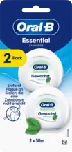dm drogerie markt Oral-B Zahnseide Essential Gewachst Minze (2 x 50 m)