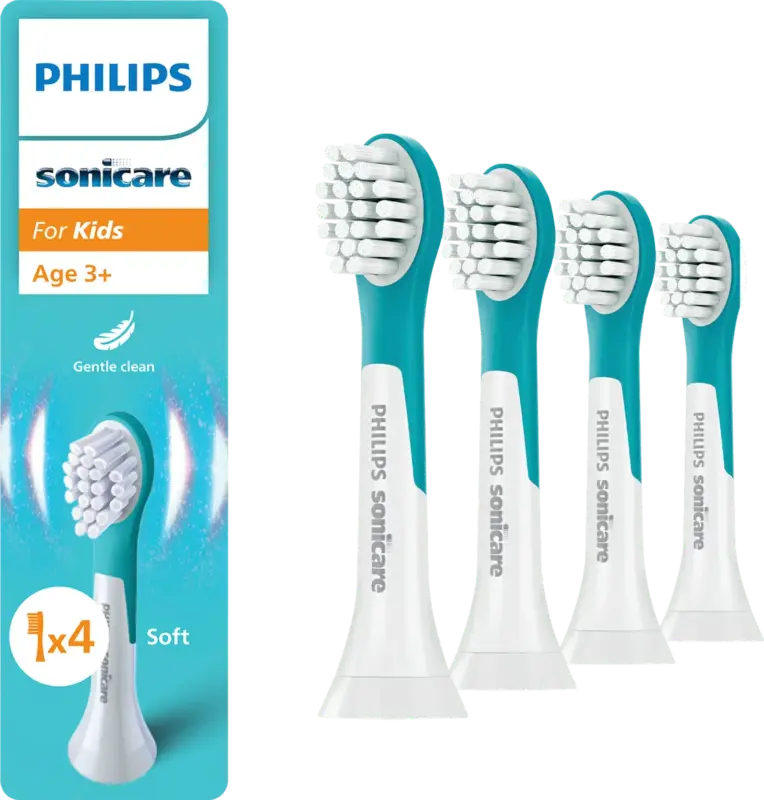 Philips Sonicare Aufsteckb&uuml;rsten Kinder ab 3+ Jahren