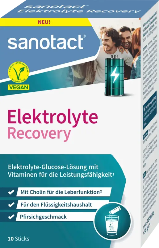 sanotact Elektrolyte Recovery Sticks