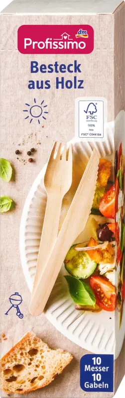 Profissimo Besteck aus Holz