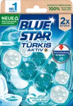 dm drogerie markt BLUE STAR WC-Stein T&uuml;rkis Aktiv+ Ocean