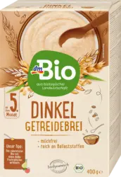 dmBio Getreidebrei Dinkel ab dem 5. Monat