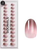 dm drogerie markt Doonails K&uuml;nstliche N&auml;gel Press Ons Short Round Brownie