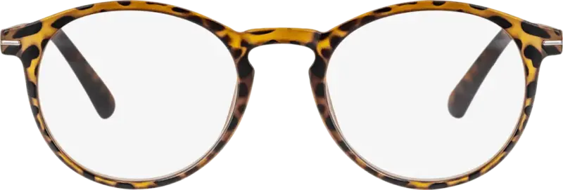 Visiomax Fertig-Lesebrille demi-braun Vollrand +2,5