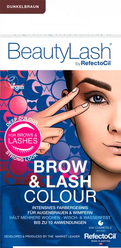 BeautyLash&reg; Augenbrauenfarbe Brow & Lash Dunkelbraun