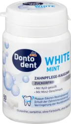 Dontodent Kaugummi Whitemint mit Xylit