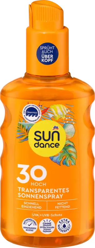 SUNDANCE Sonnenspray transparent LSF 30