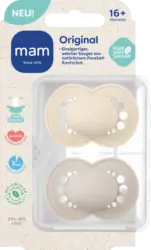 mam Schnuller Original beige 16+ Monate