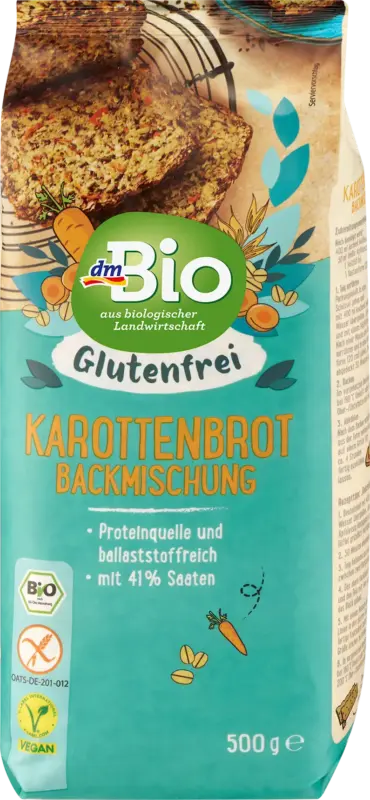 dmBio Backmischung Karottenbrot