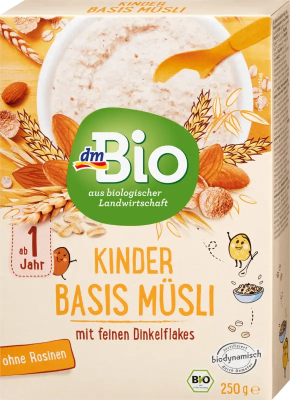 dmBio Kinderm&uuml;sli Basis ab 1 Jahr