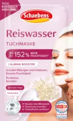 Schaebens Tuchmaske Reiswasser