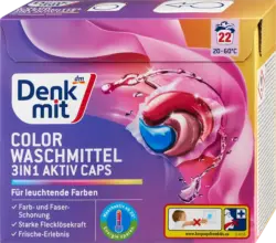 Denkmit Colorwaschmittel Caps 3in1 Aktiv